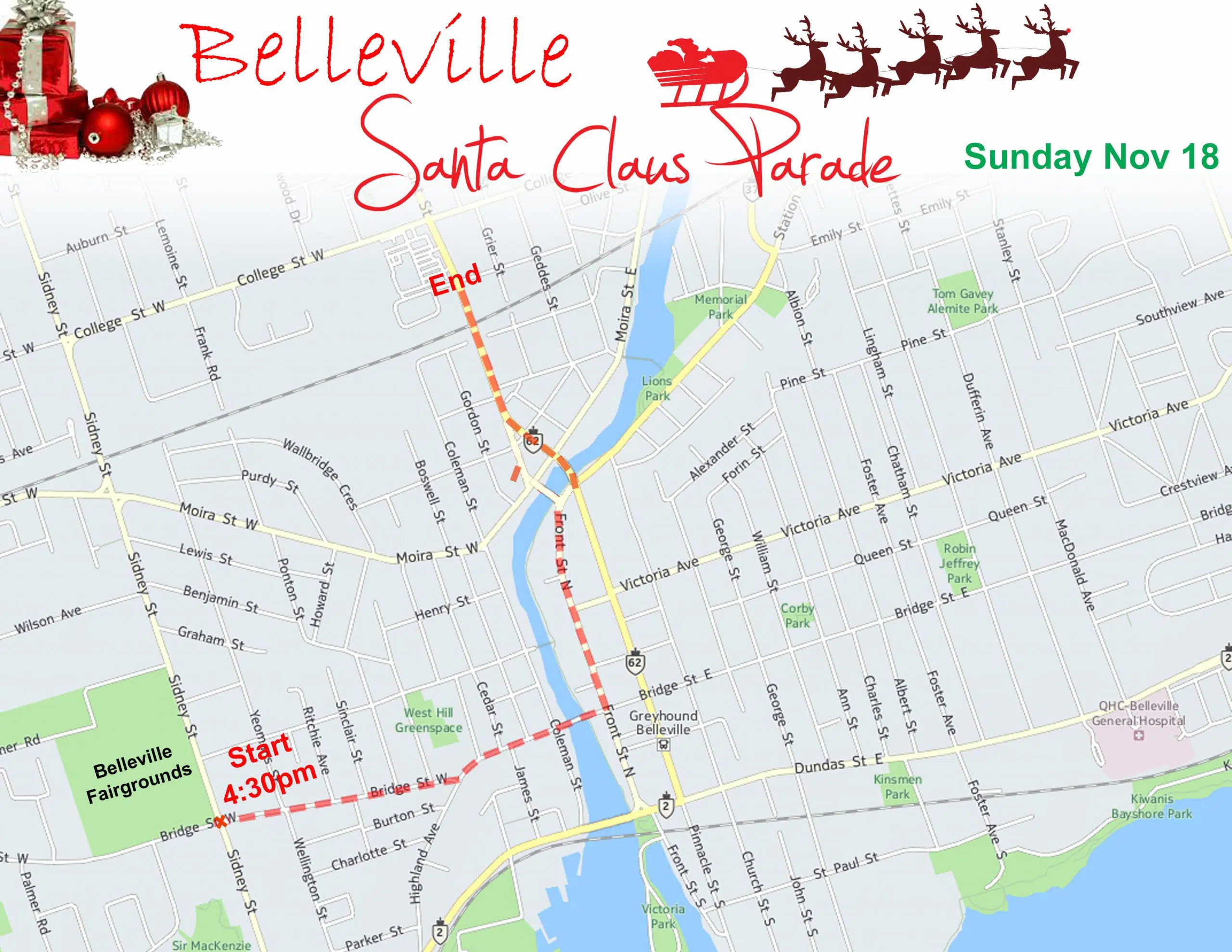 New safety rules for Belleville's Santa Parade