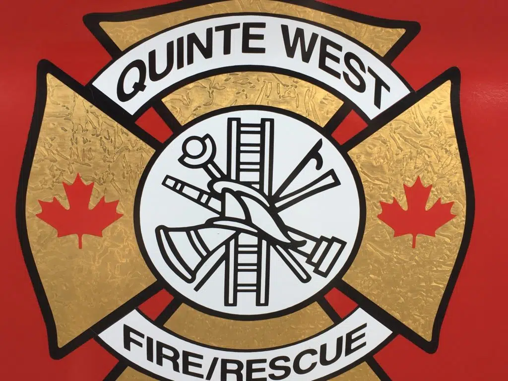 Chimney fire in Quinte West