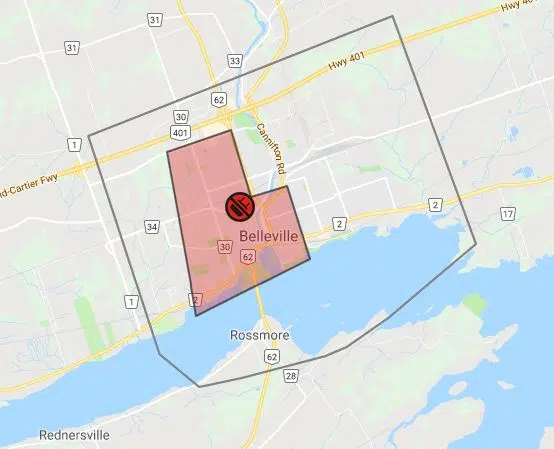 Power restored following outage in Belleville