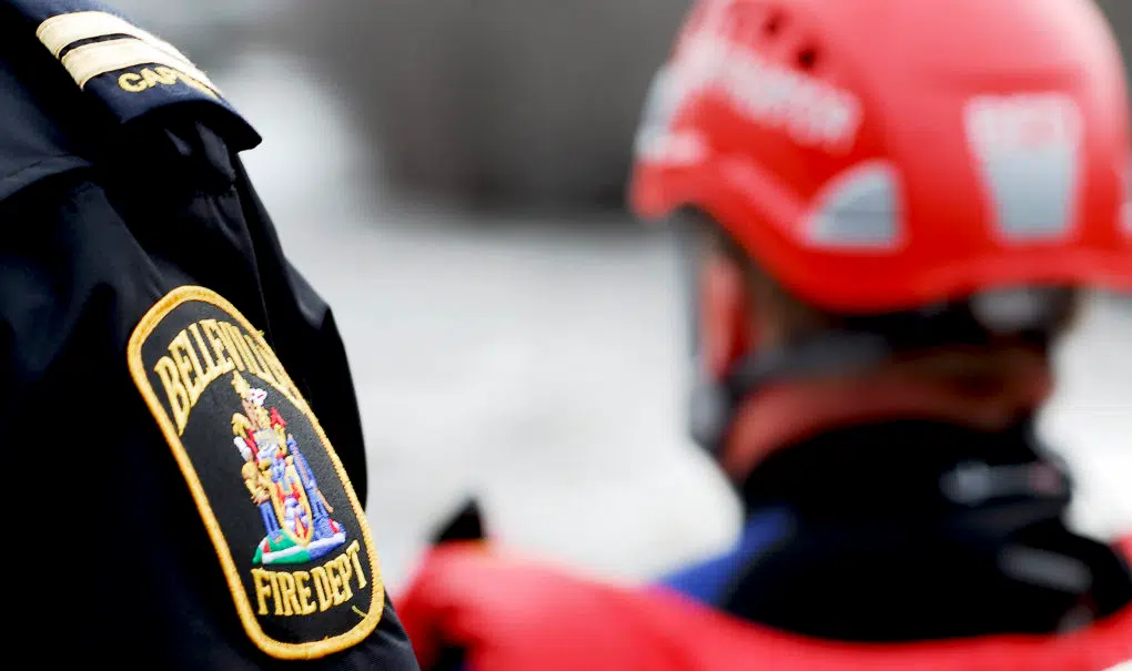 Firefighters rescue two after fall through ice