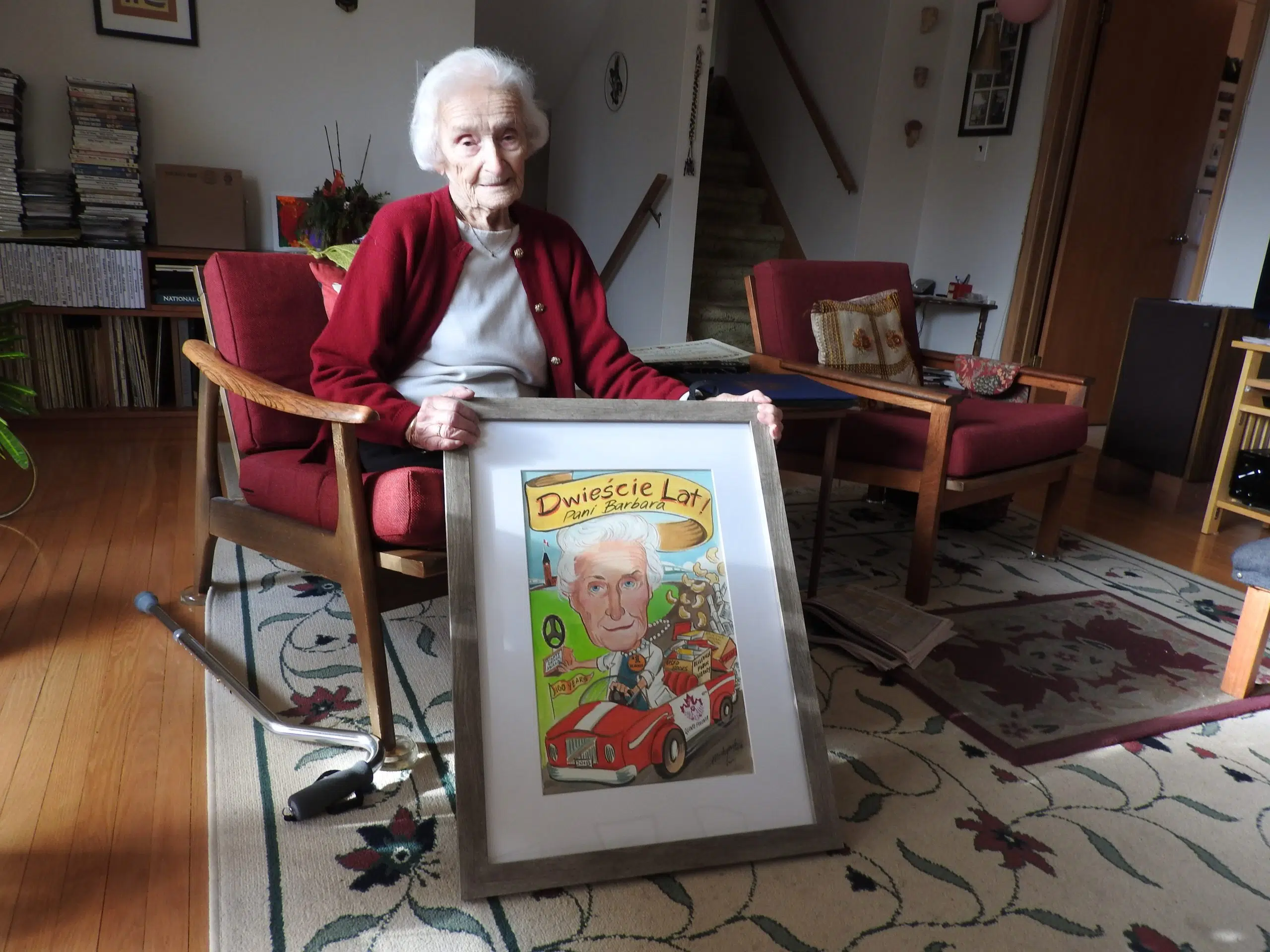 Belleville honours 100-year-old volunteer