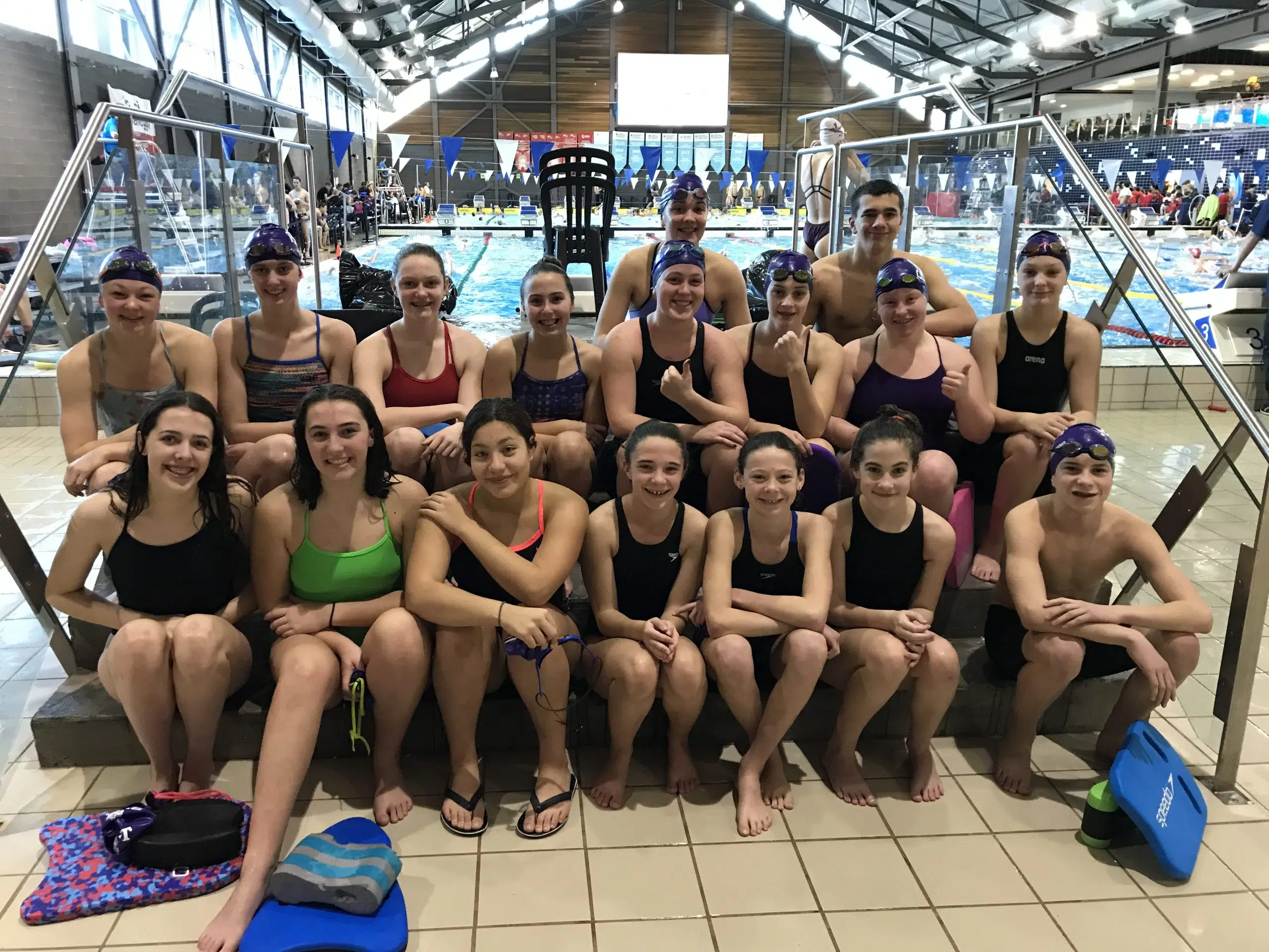 Belleville swimmers compete in Pointe Claire
