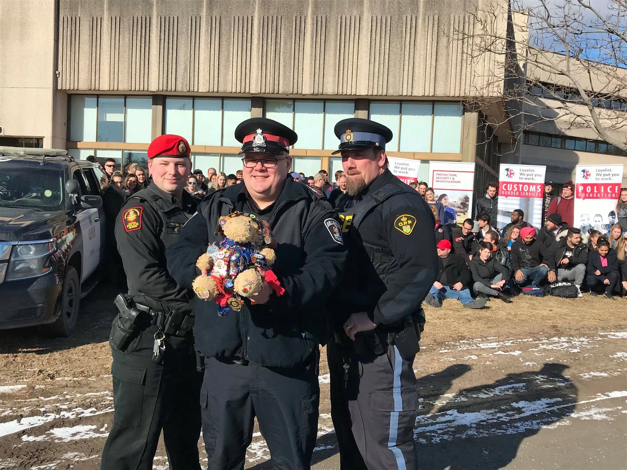 Mr. Moosey moves on to Belleville Police Service