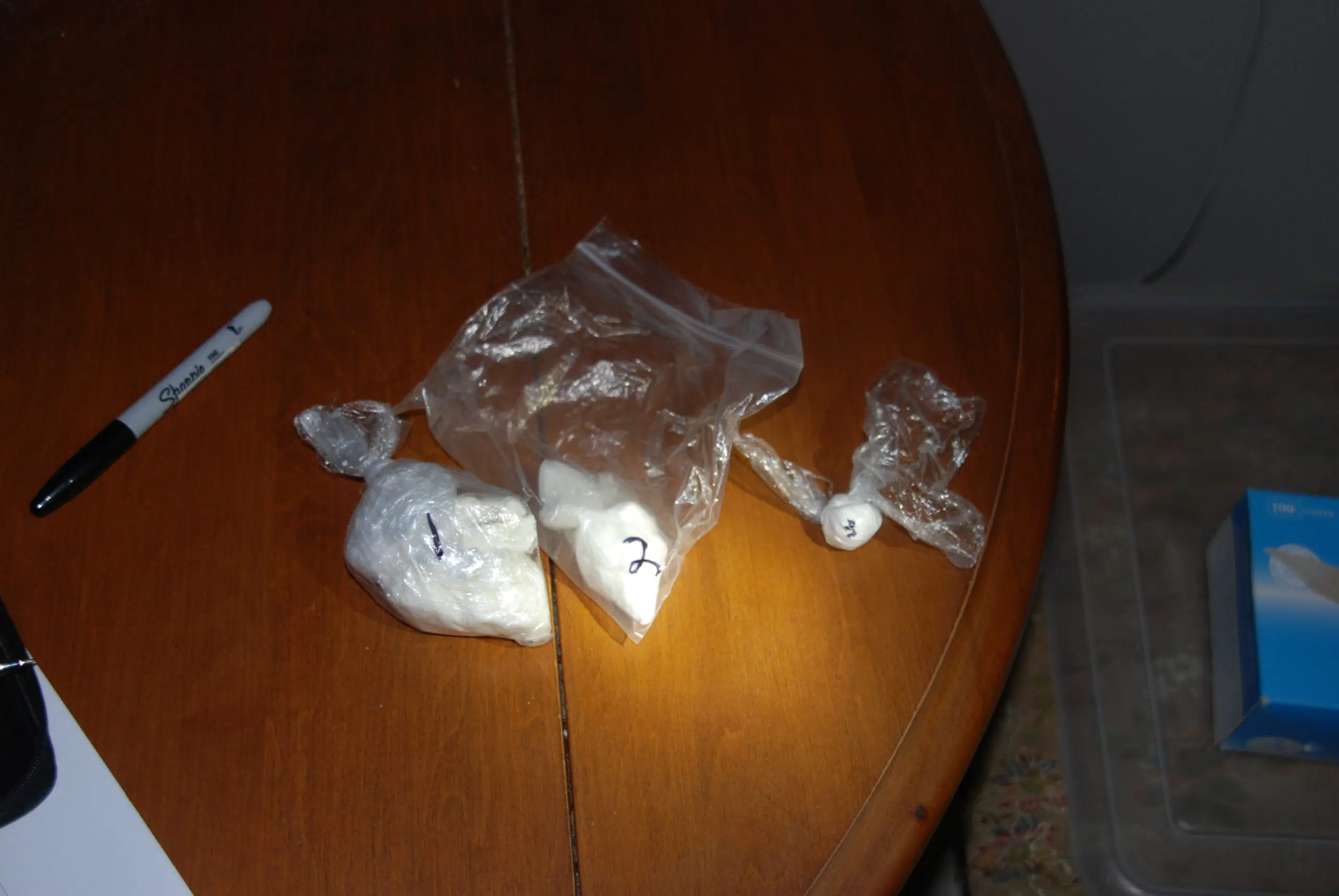 Drug charges laid at traffic stop