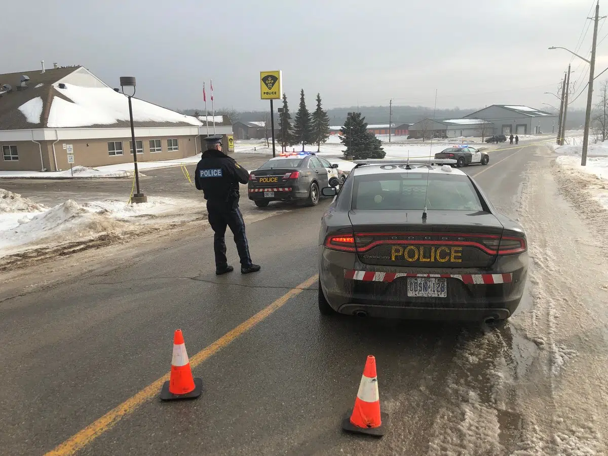 Reported fatality near Campbellford OPP offices