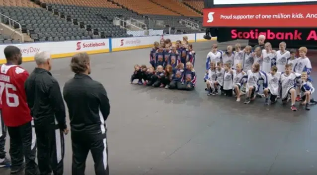 Atom Bearcats are Scotiabank Hockey Day Heroes!