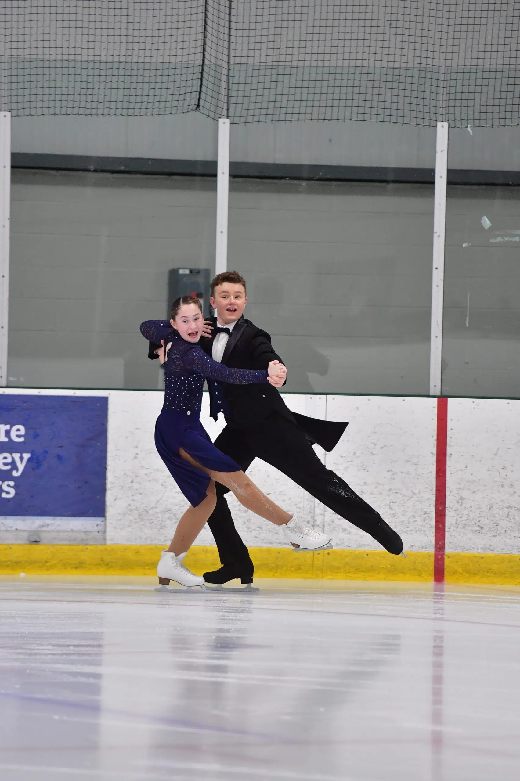 Slatter and Lockwood skate at Provincials