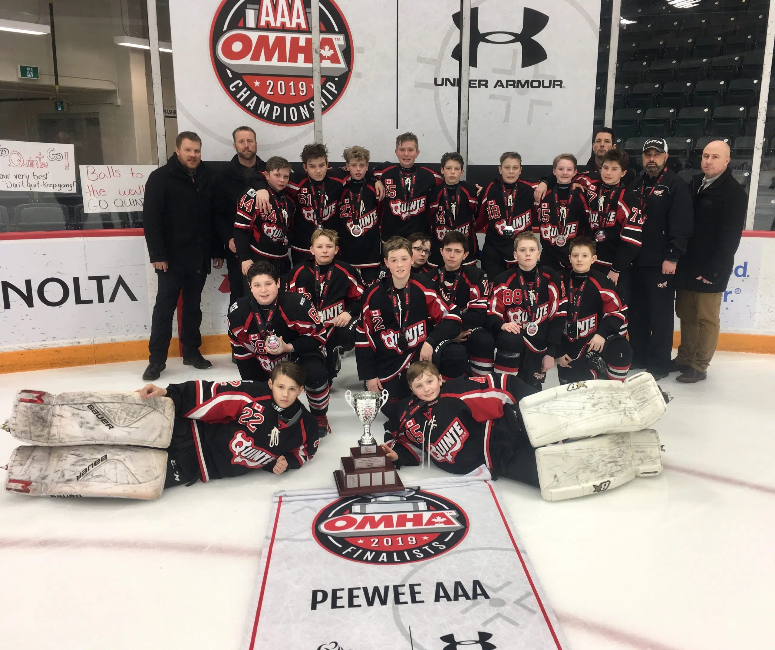 Gold and a silver for Quinte Red Devil teams