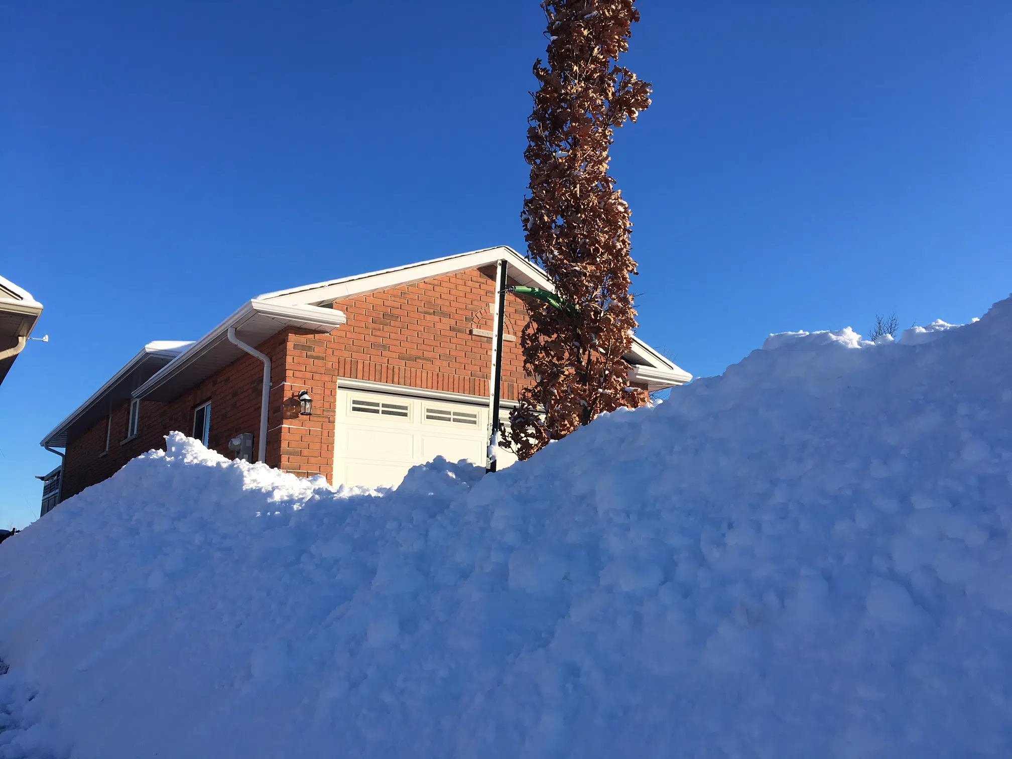 Snowfall warning from Environment Canada