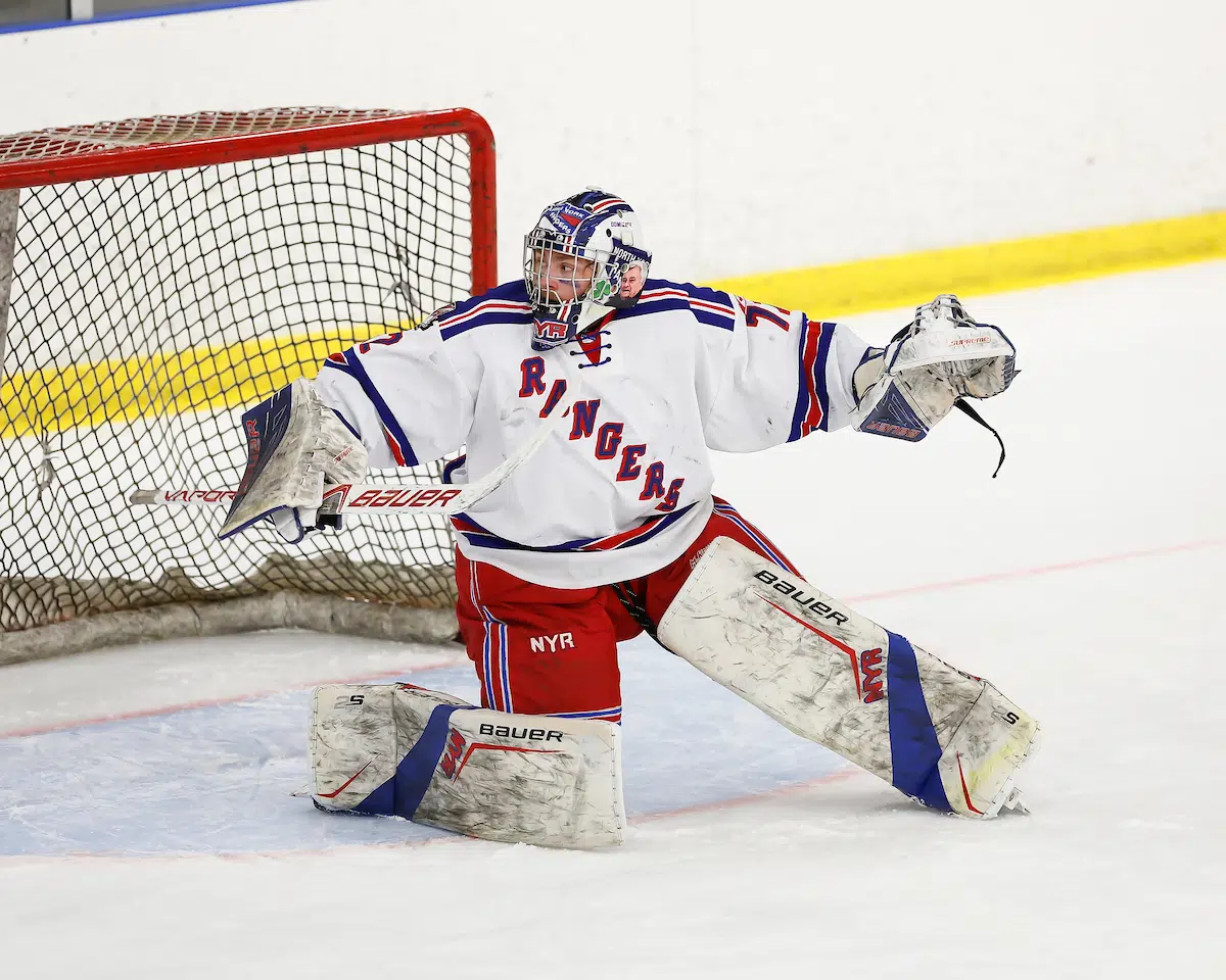 Bloomfield's Jett Alexander voted CJHL Top Goaltender