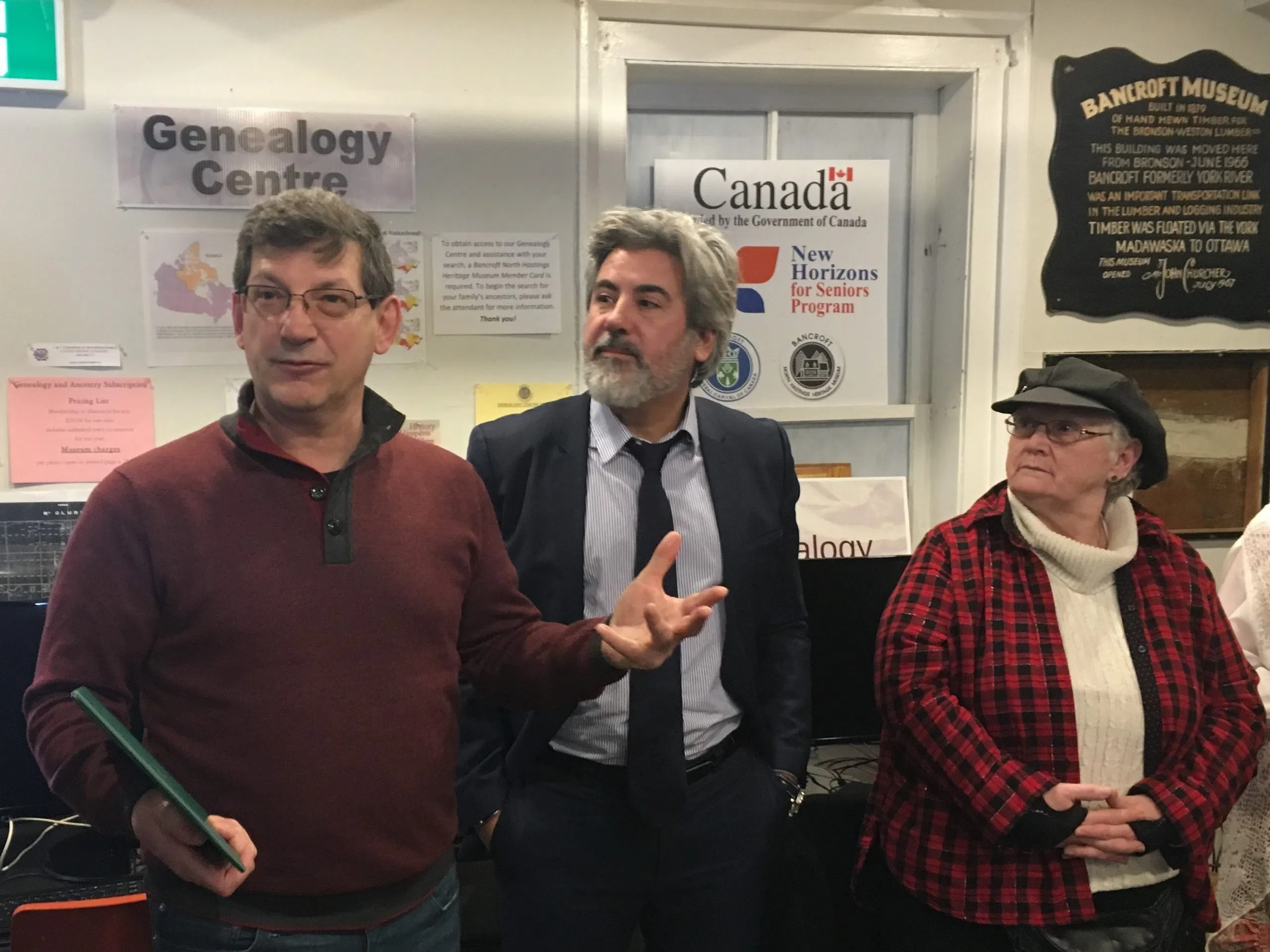 Bossio announces funding for North Hastings seniors programs