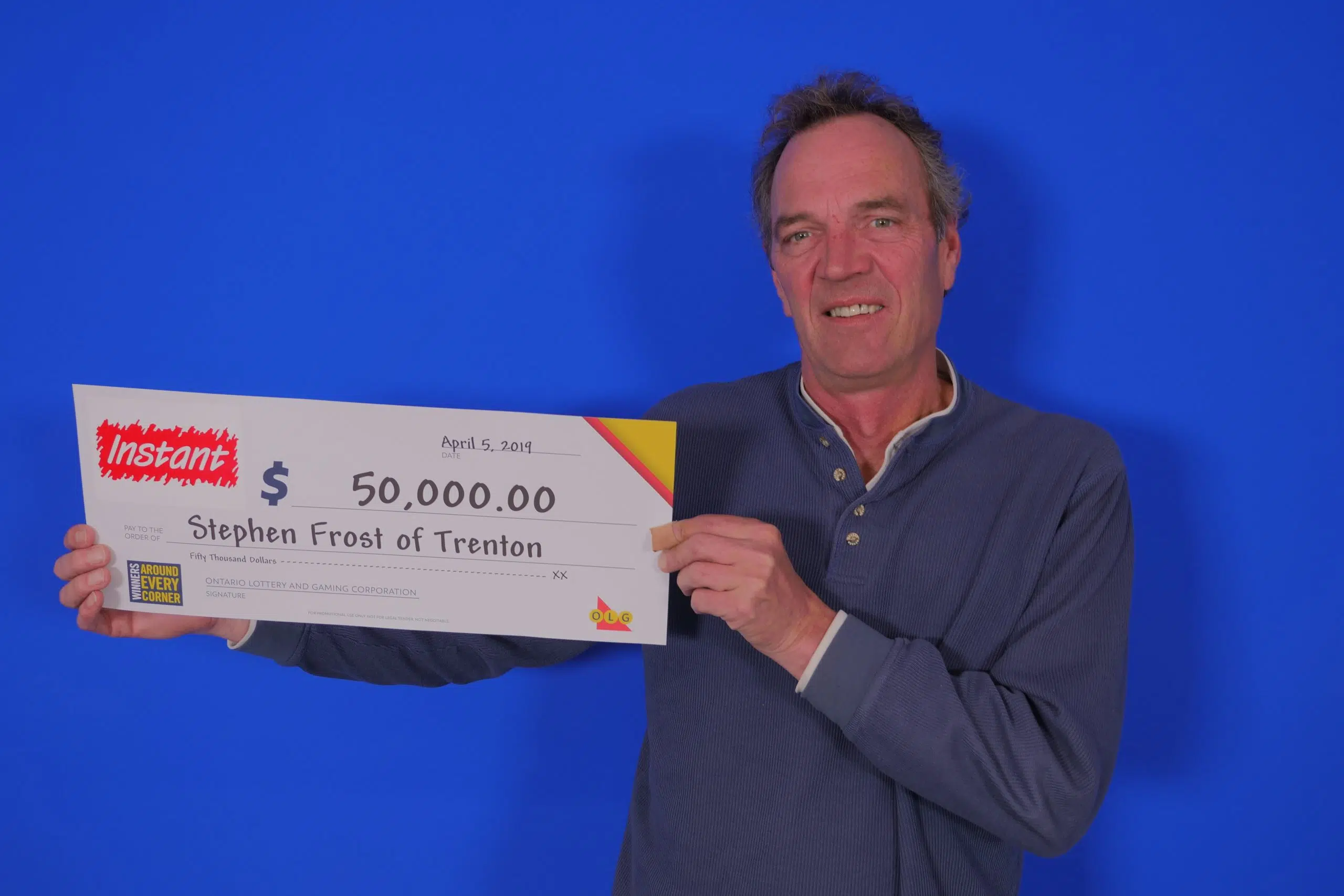 $50,000 lotto win for Trenton man