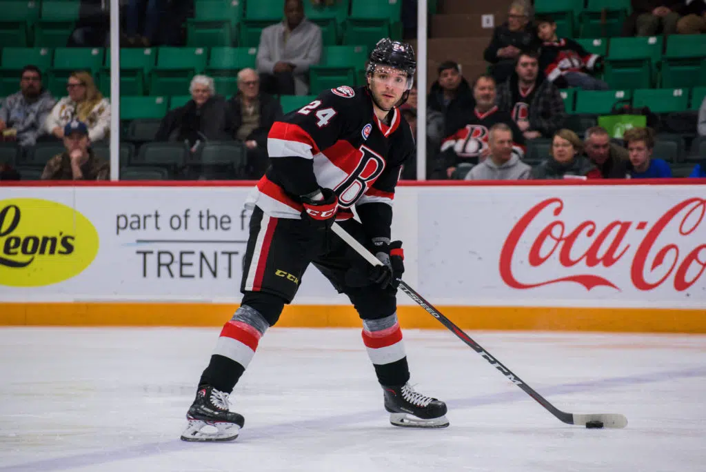 Senators send Wolanin to Belleville to begin injury comeback