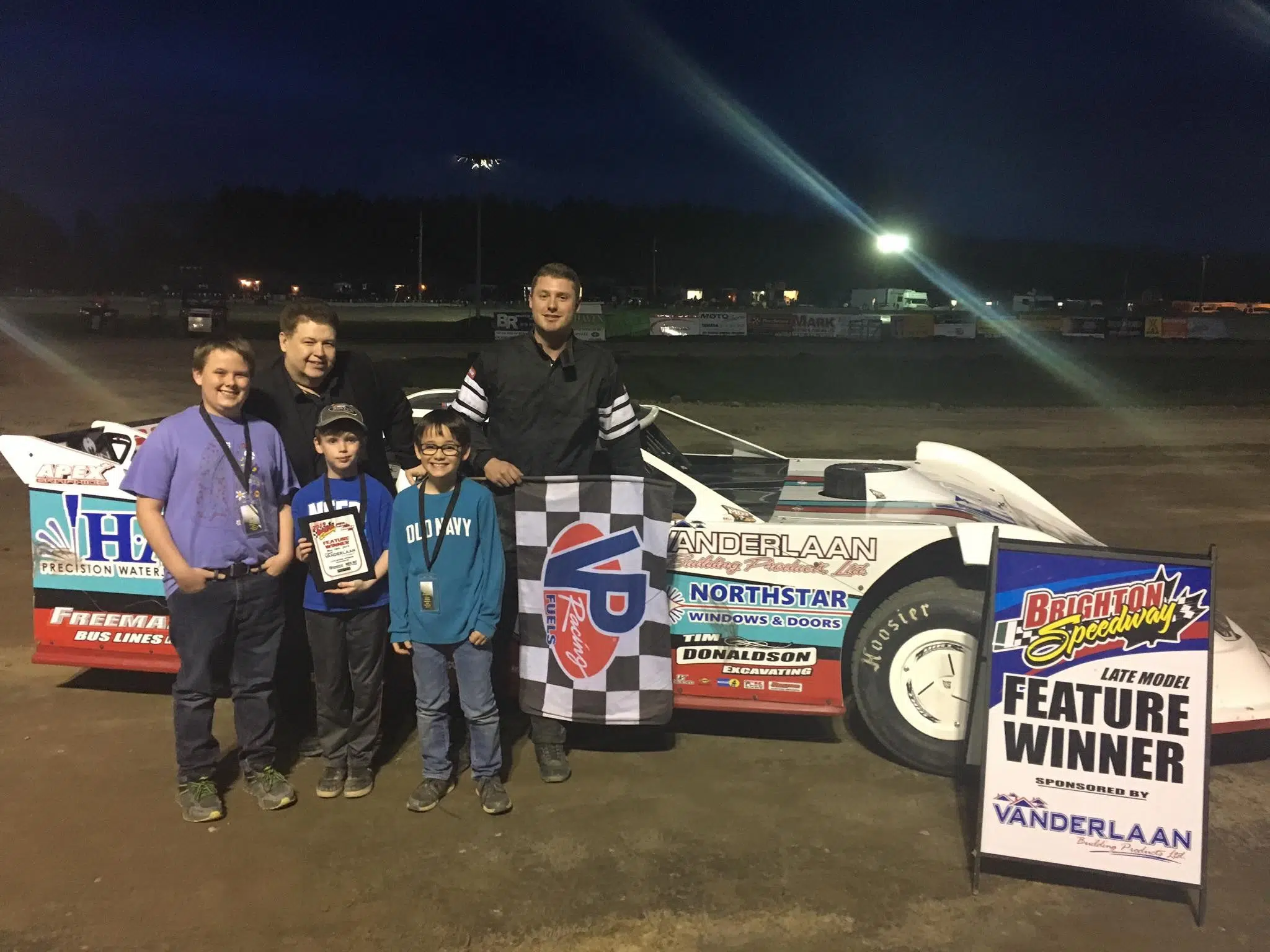 Raynor goes wire to wire at Brighton Speedway