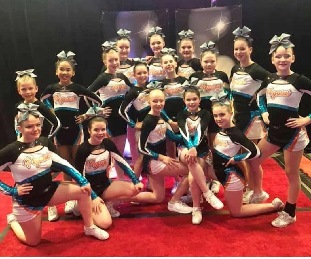 "Pegasus Cheer" complete their year