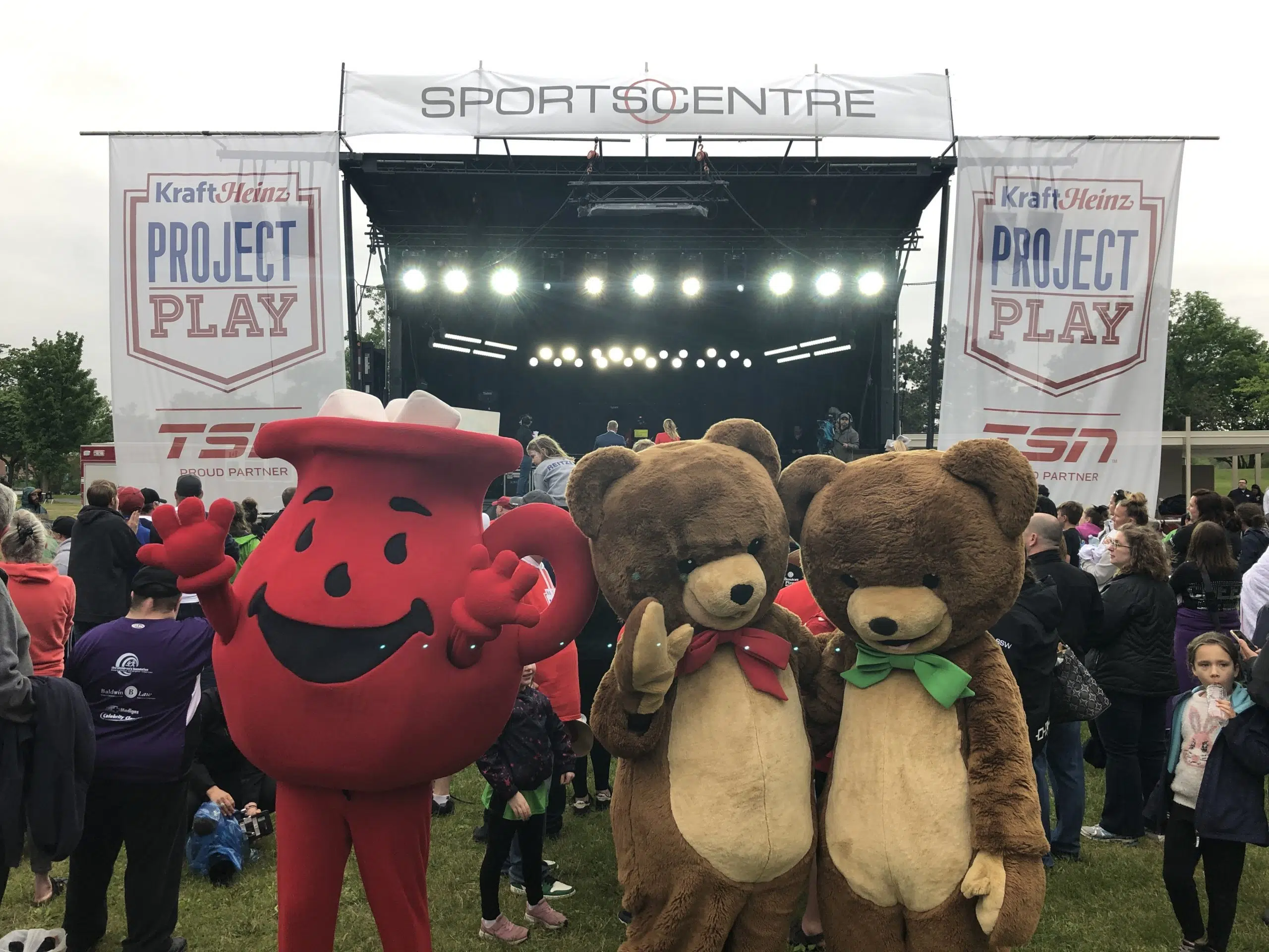 PHOTOS: Full cover of Kraft Heinz Project Play and TSN broadcast