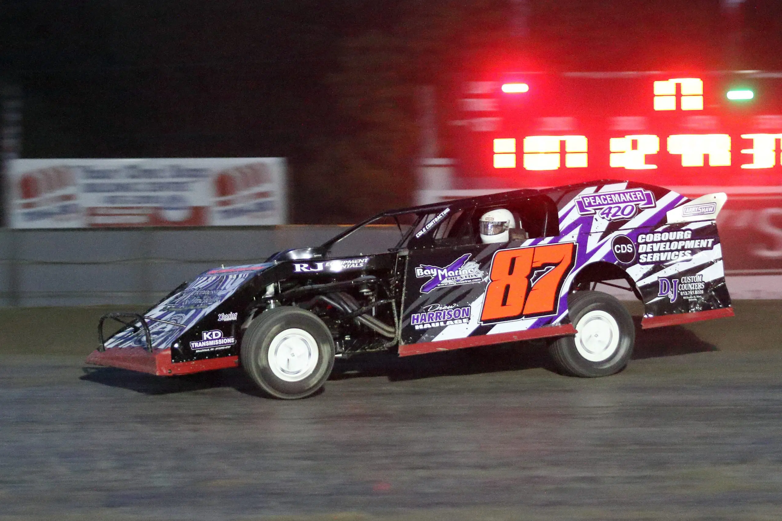 Hennessy goes from back to front at Brighton Speedway