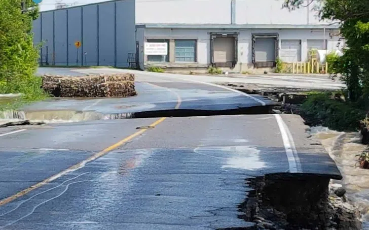 Quinte West road damaged by flooding set to reopen this week