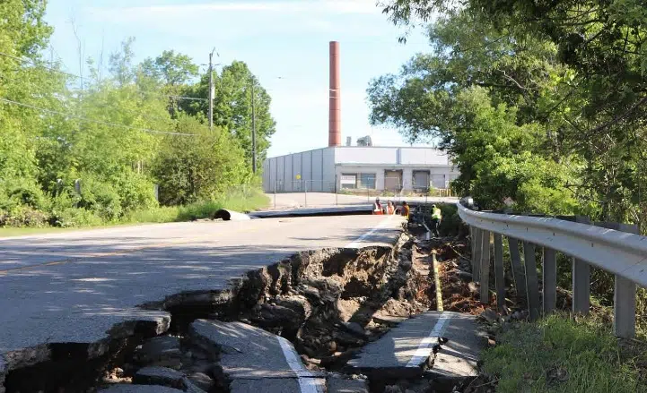 PHOTOS:  Glen Miller flooding could have been worse... much worse