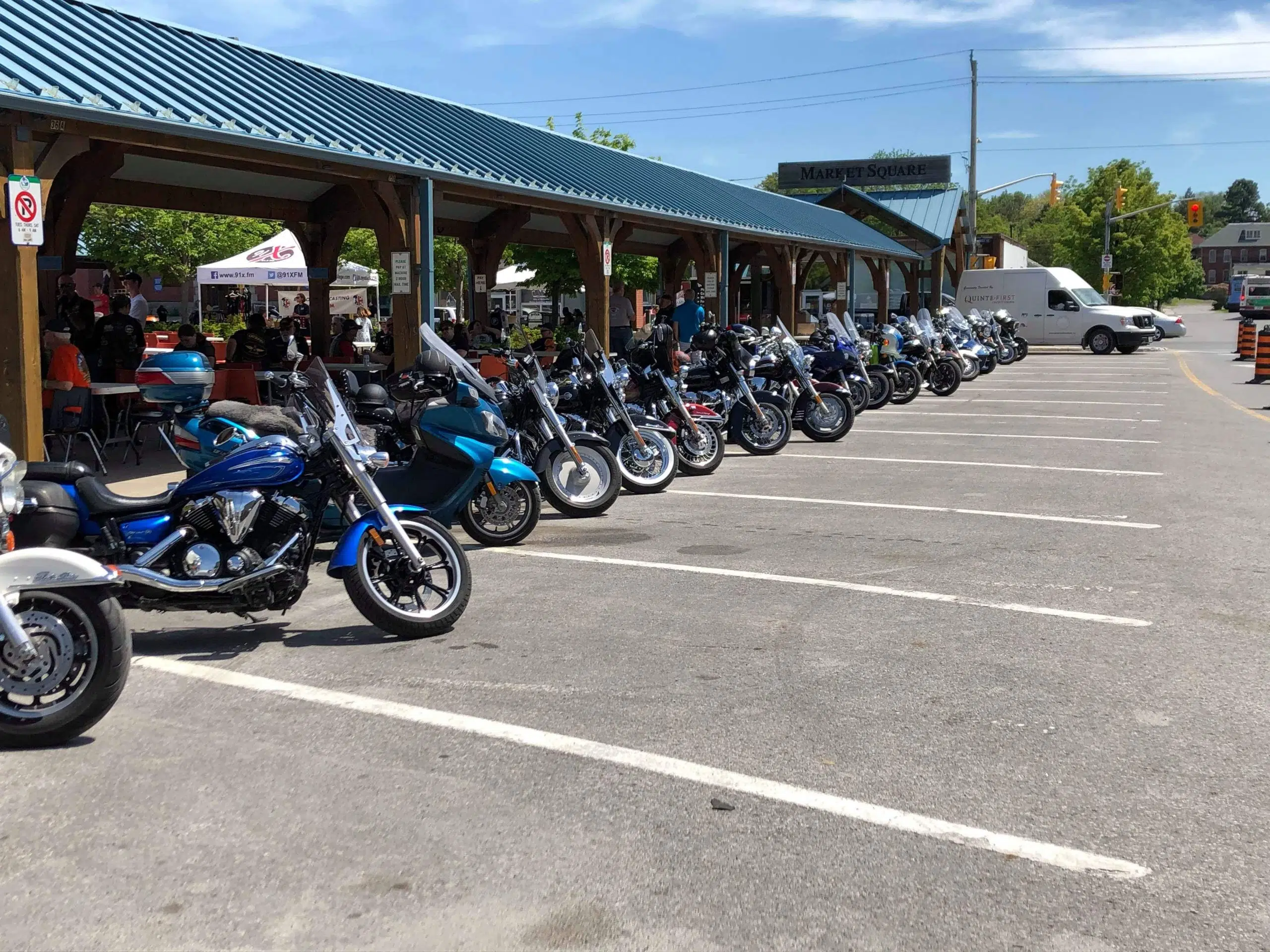 Motorcycle ride for domestic abuse and human trafficking victims' therapy sessions