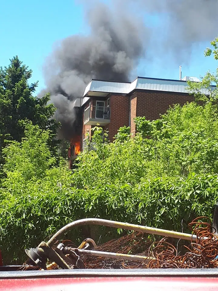 Fire at Picton apartment building