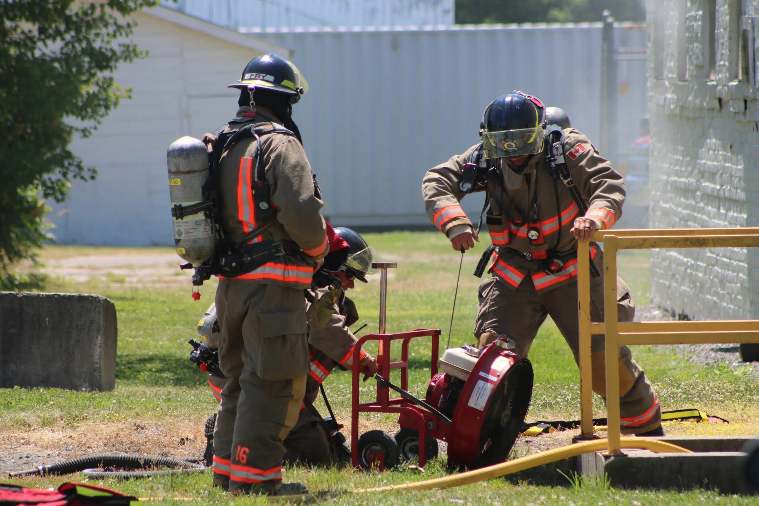 Volunteer firefighter information session