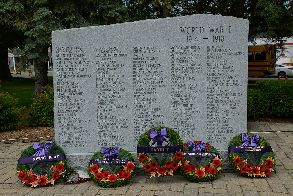 World War 1 sacrifices remembered