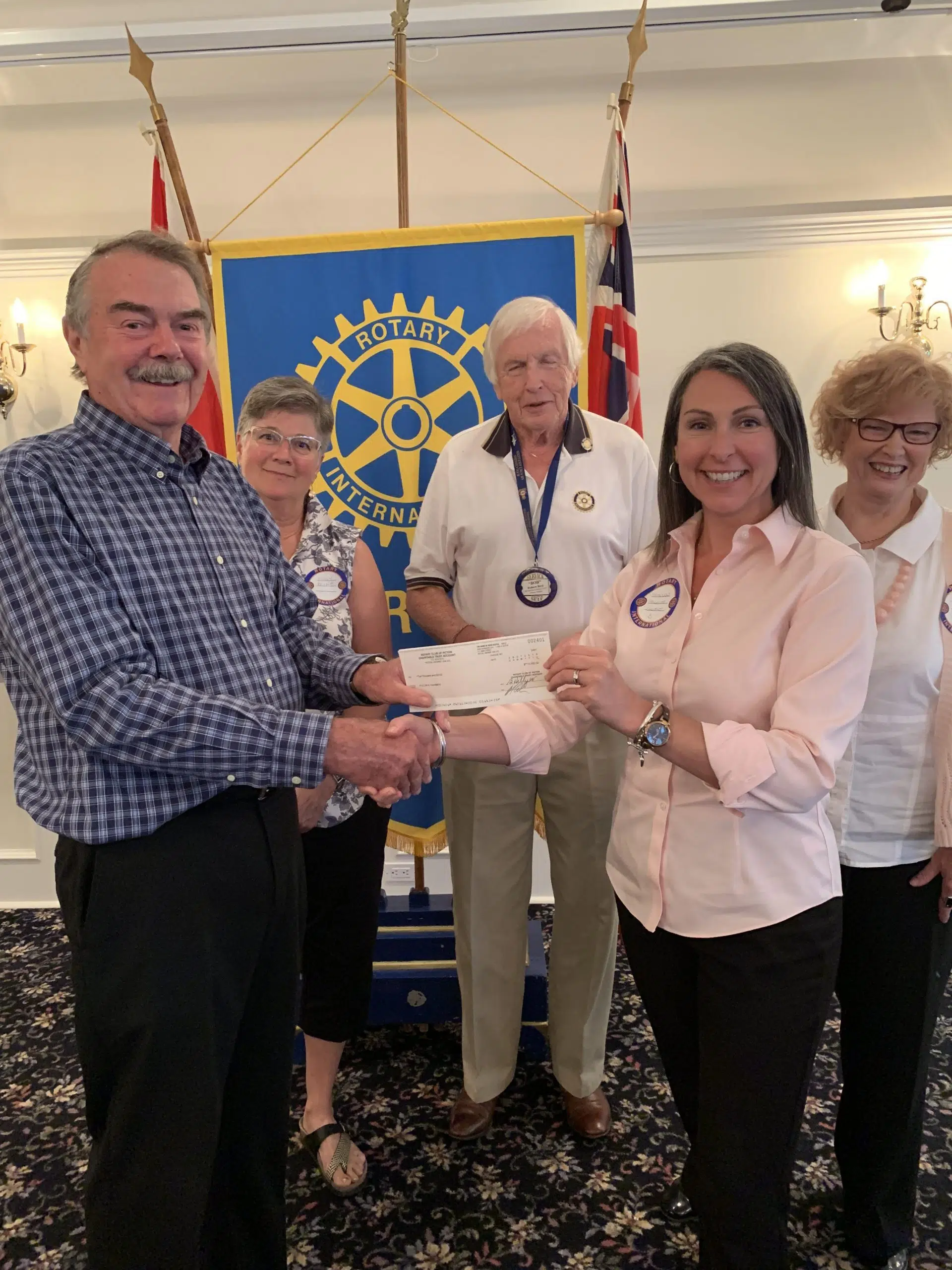 Rotary Club of Picton donates $10,000 to hospital campaign