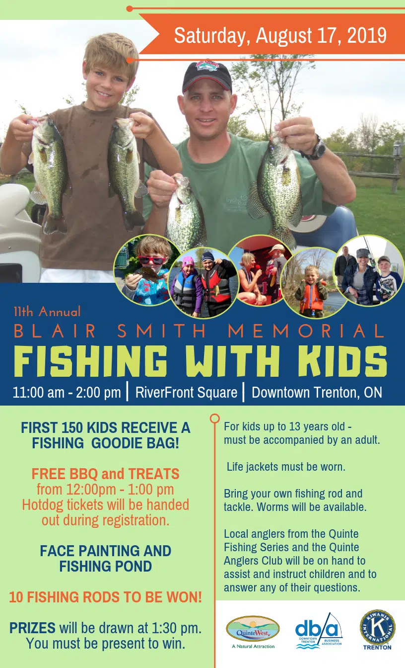 Annual Fishing with Kids event set