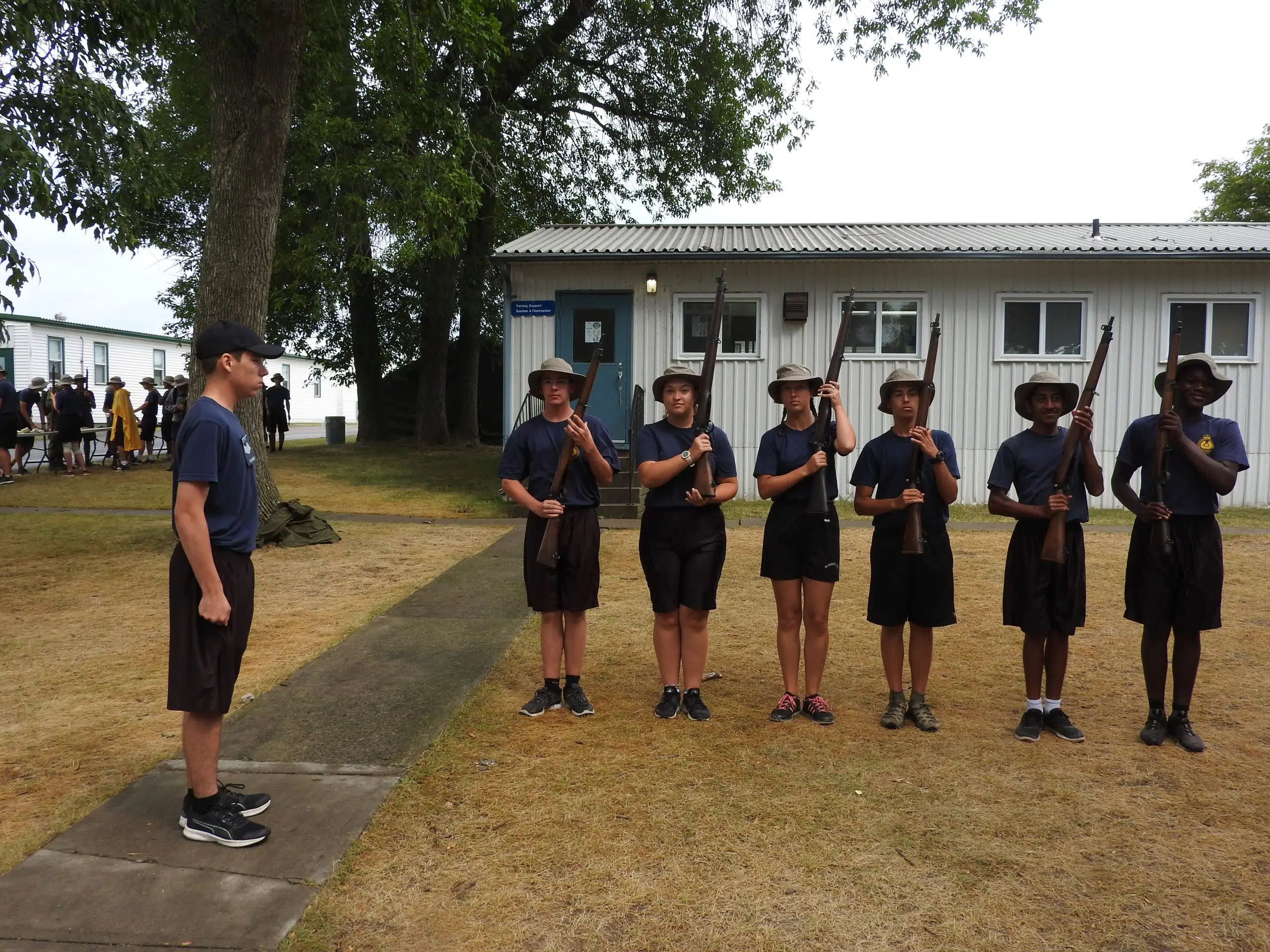 Emergency training at CFB Trenton