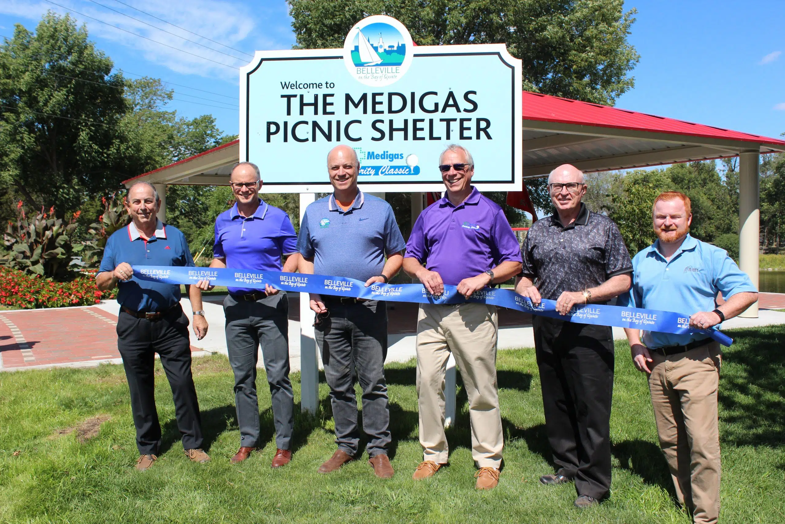 Picnic shelter officially opened