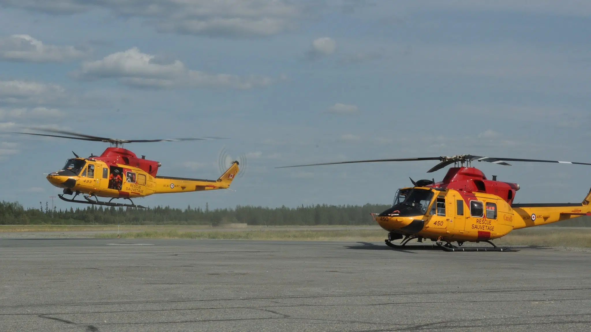 Simulated rescue in honor of paramedics