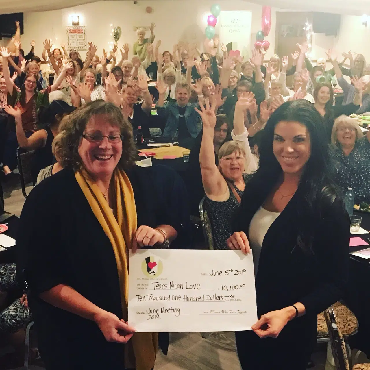 100 + Women go gold