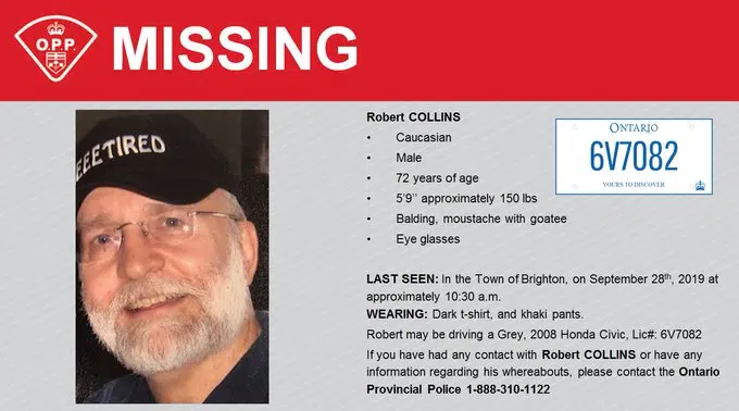 MISSING: Robert Collins last seen in Brighton