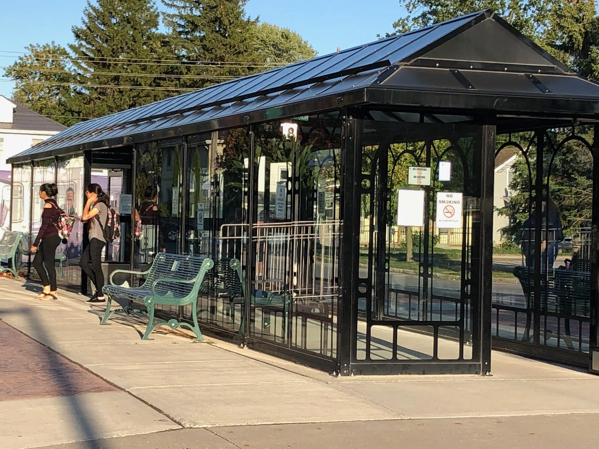 Upgrades and new bus shelters