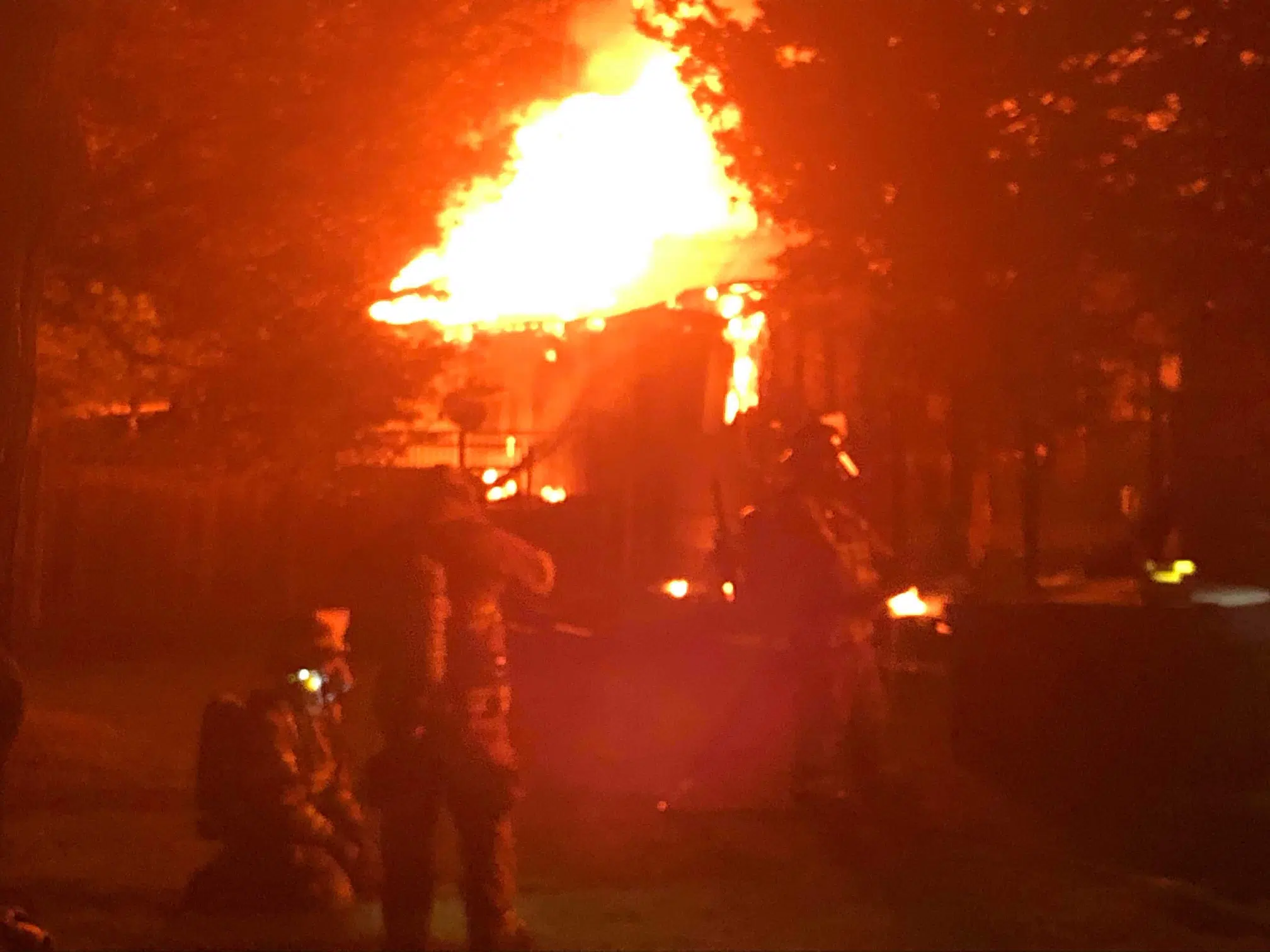 Photos: Houses in flames in Ameliasburgh