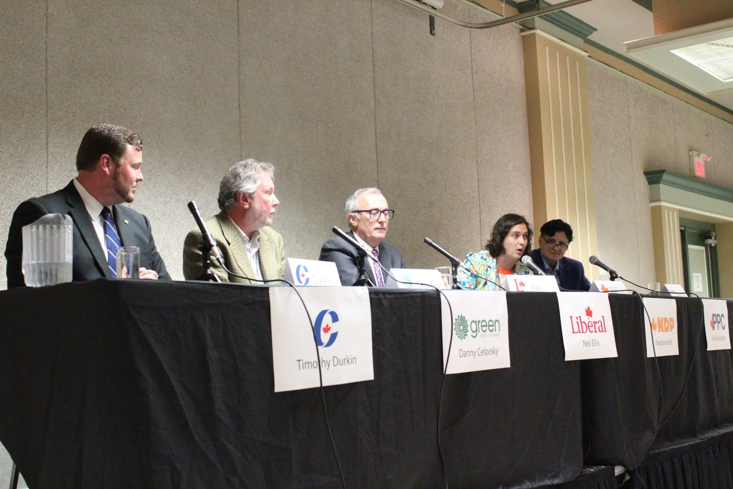 Quinte West debate hits on economy and climate change