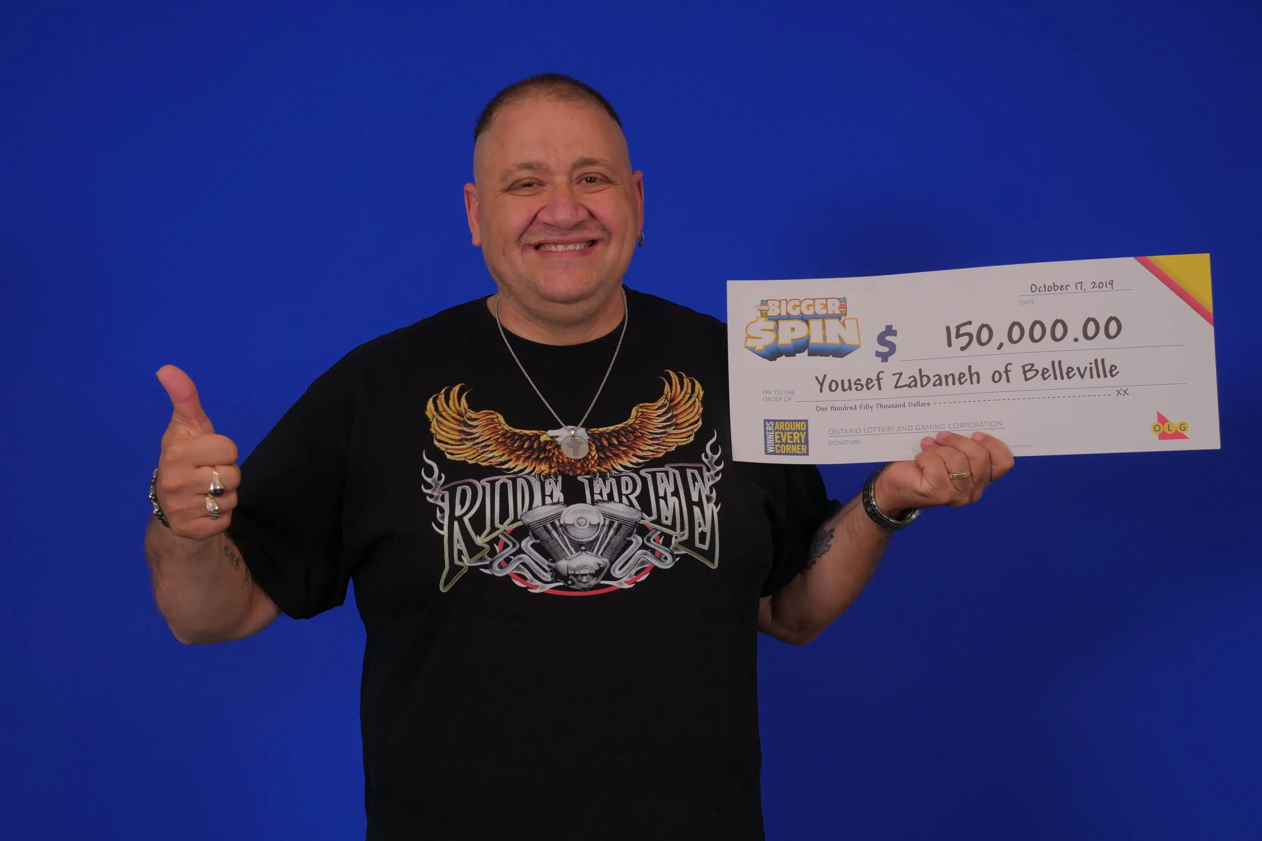 Belleville man wins big