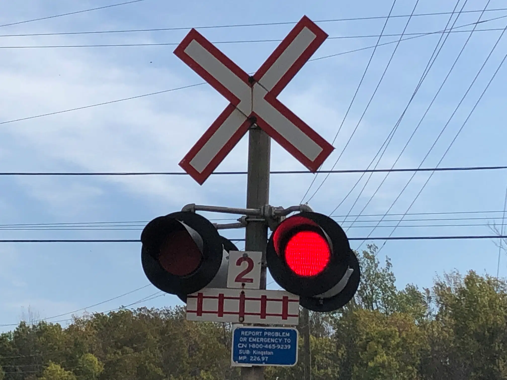 UPDATE: train/pedestrian collision in Tyendinaga