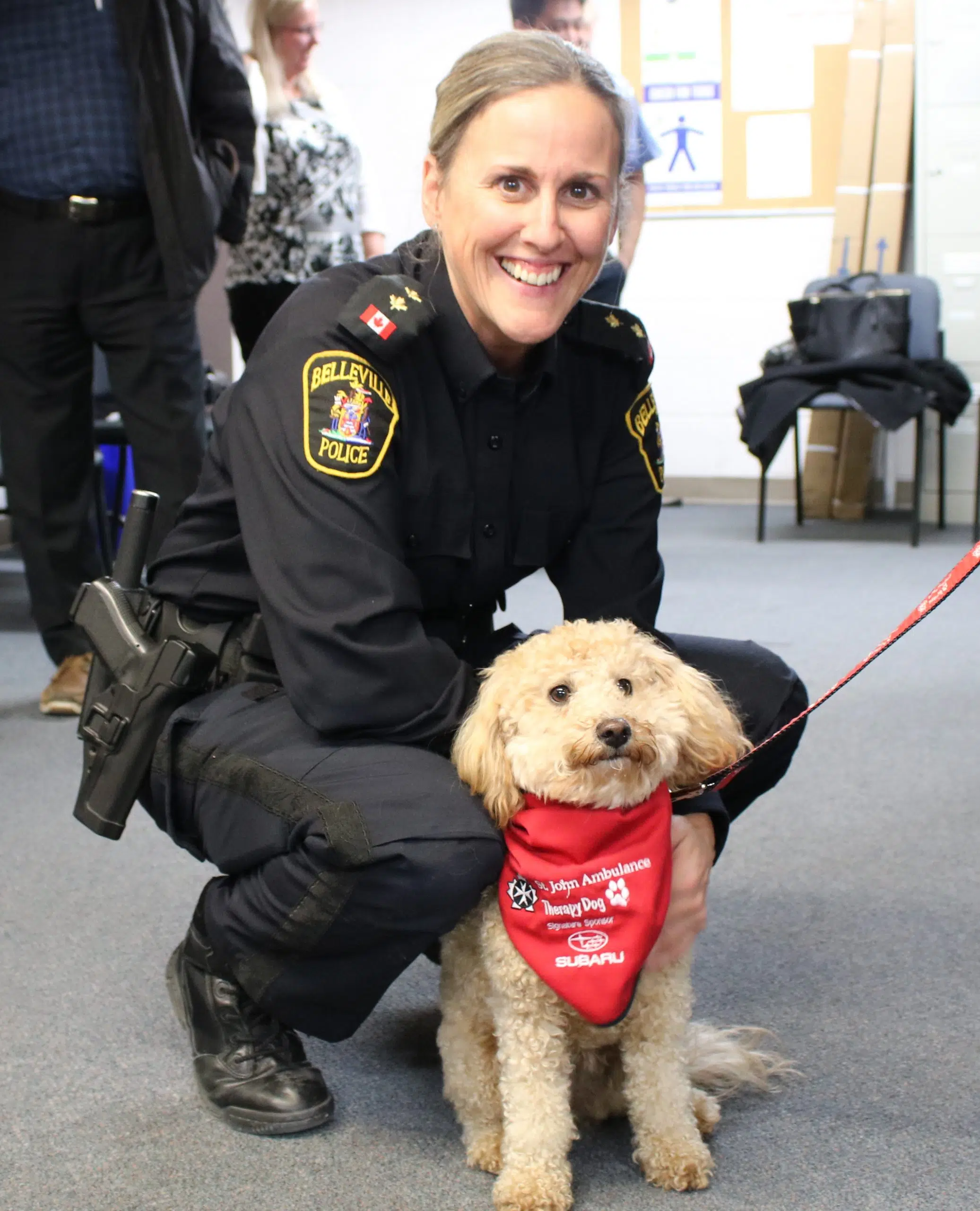 Belleville Police launch innovative therapy dog program