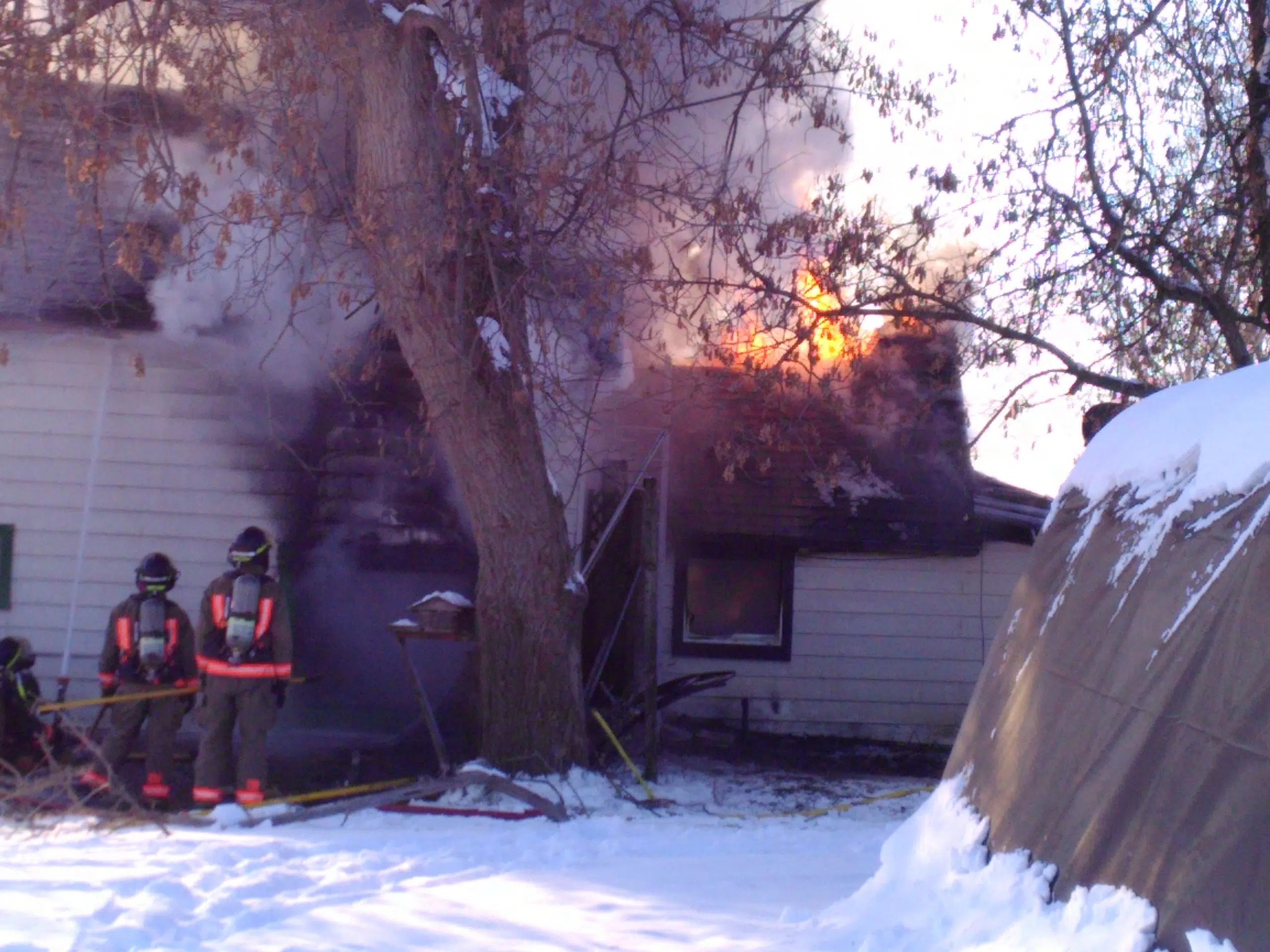 Family homeless after house fire