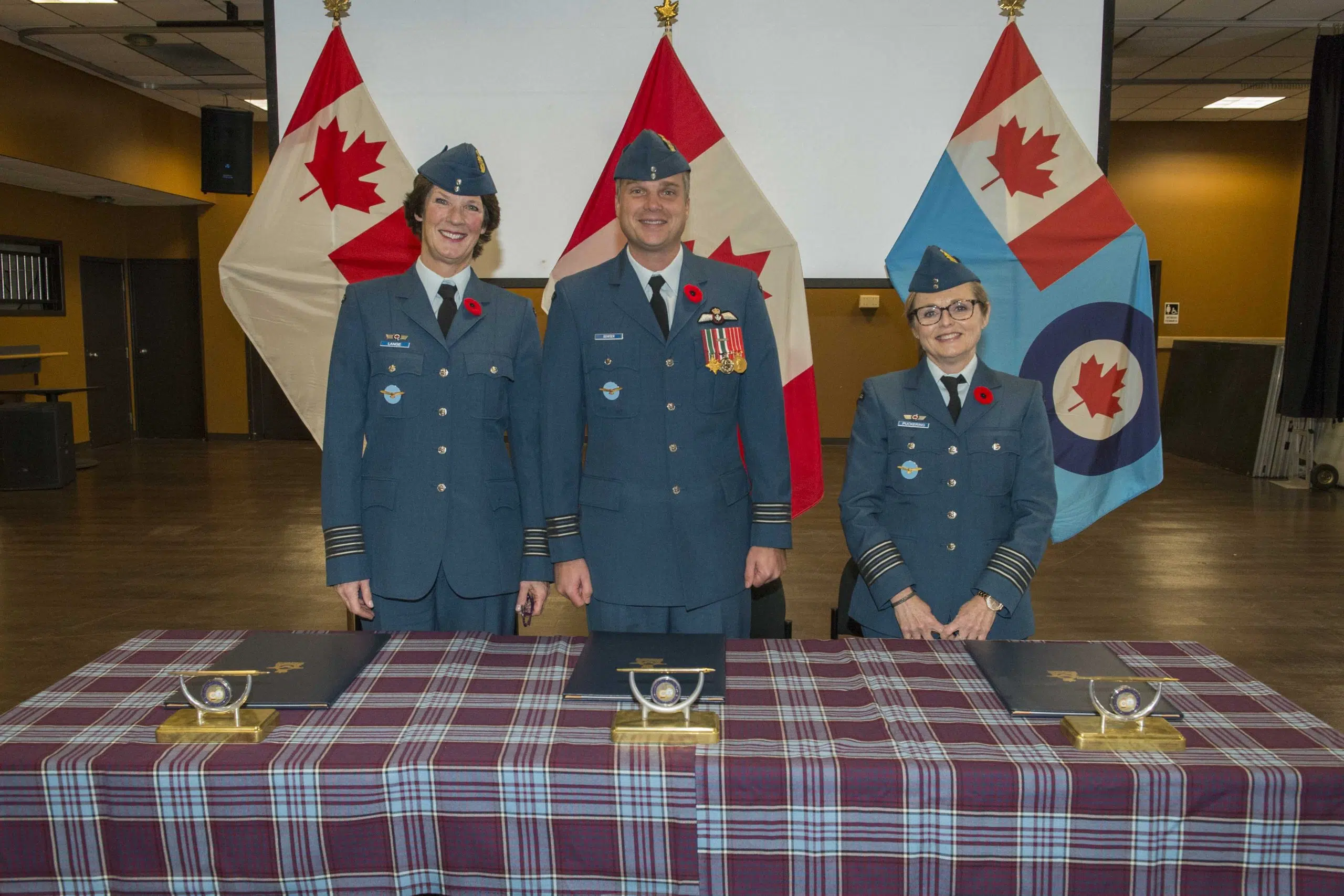 436 Transport Squadron welcomes new Honorary Colonel