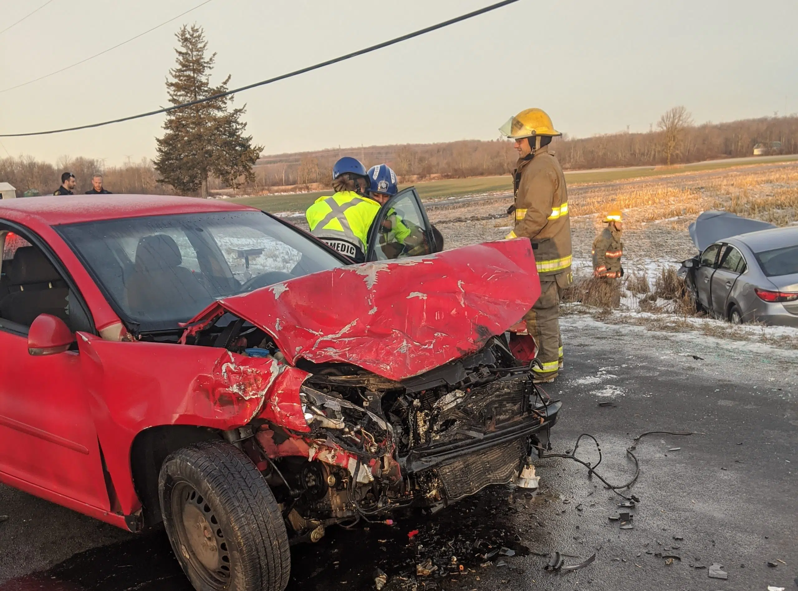 Serious crash on Grills Road in QW