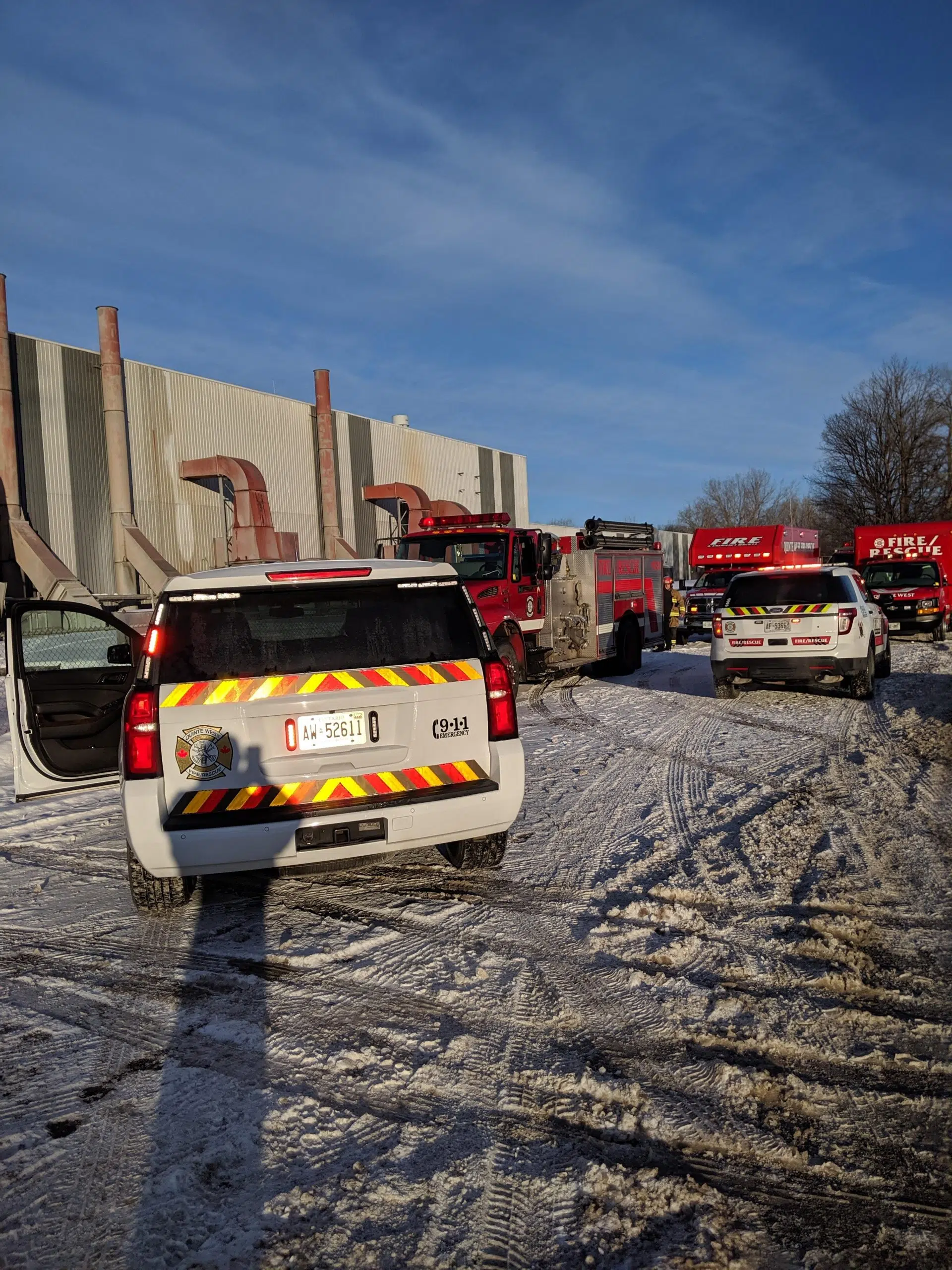 Fire at Sonoco Paper Mill