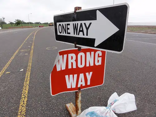 A dozen drivers charged with going the wrong way on Highway 401