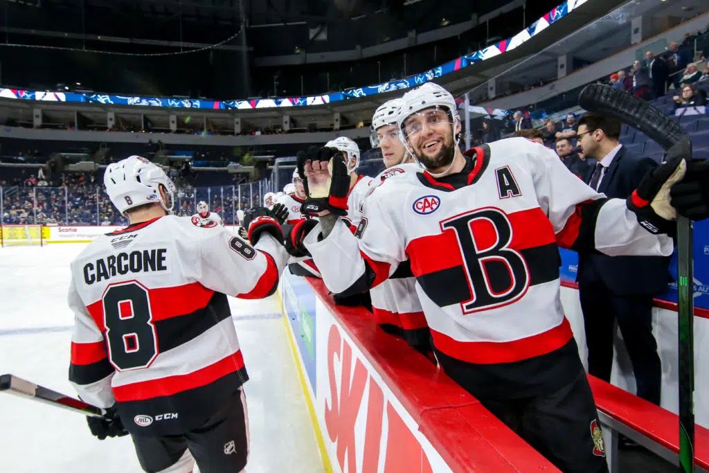 B-Sens grab a point in loss to the Moose 