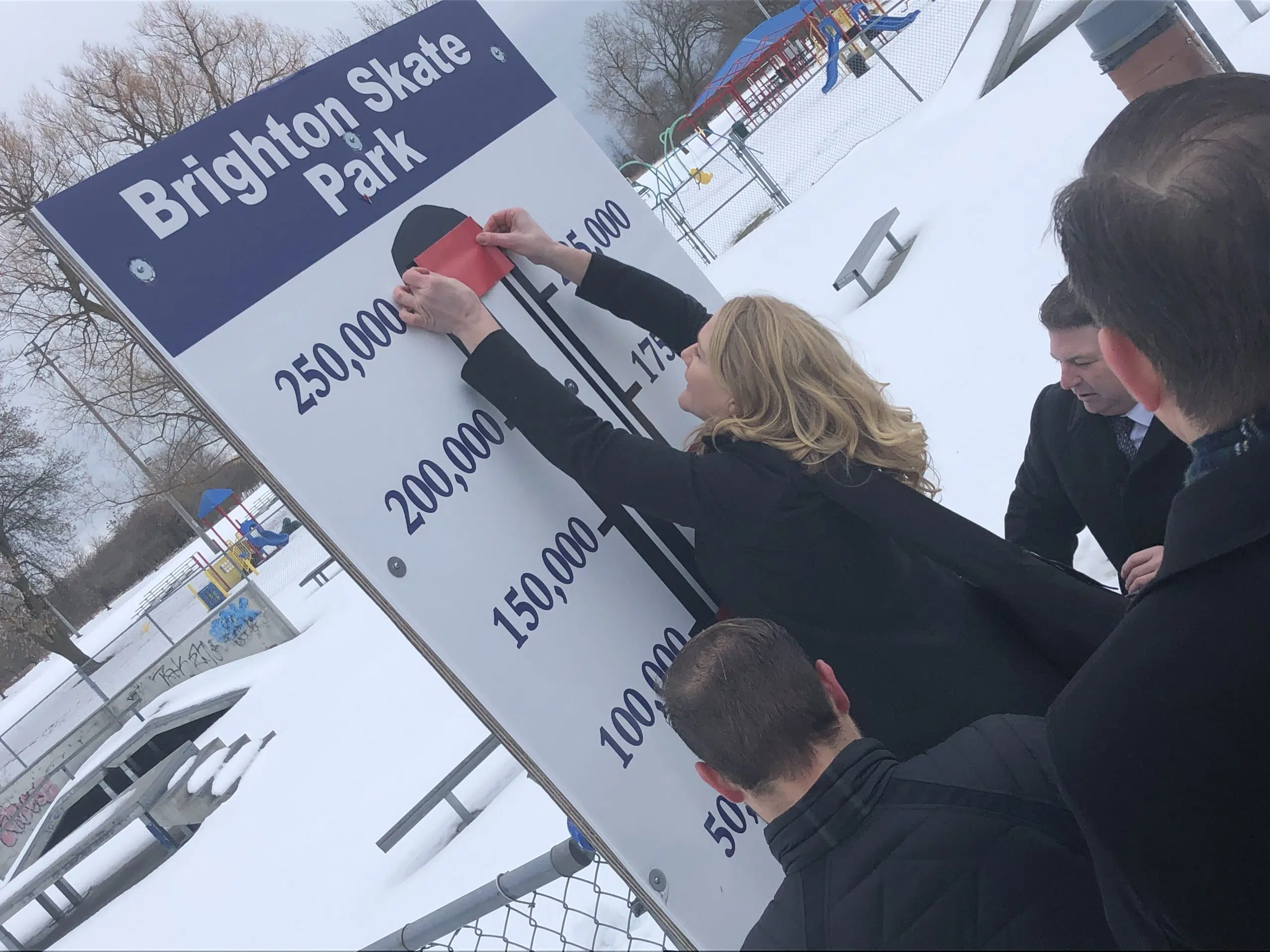 The funds are ready for the Brighton Skate Park