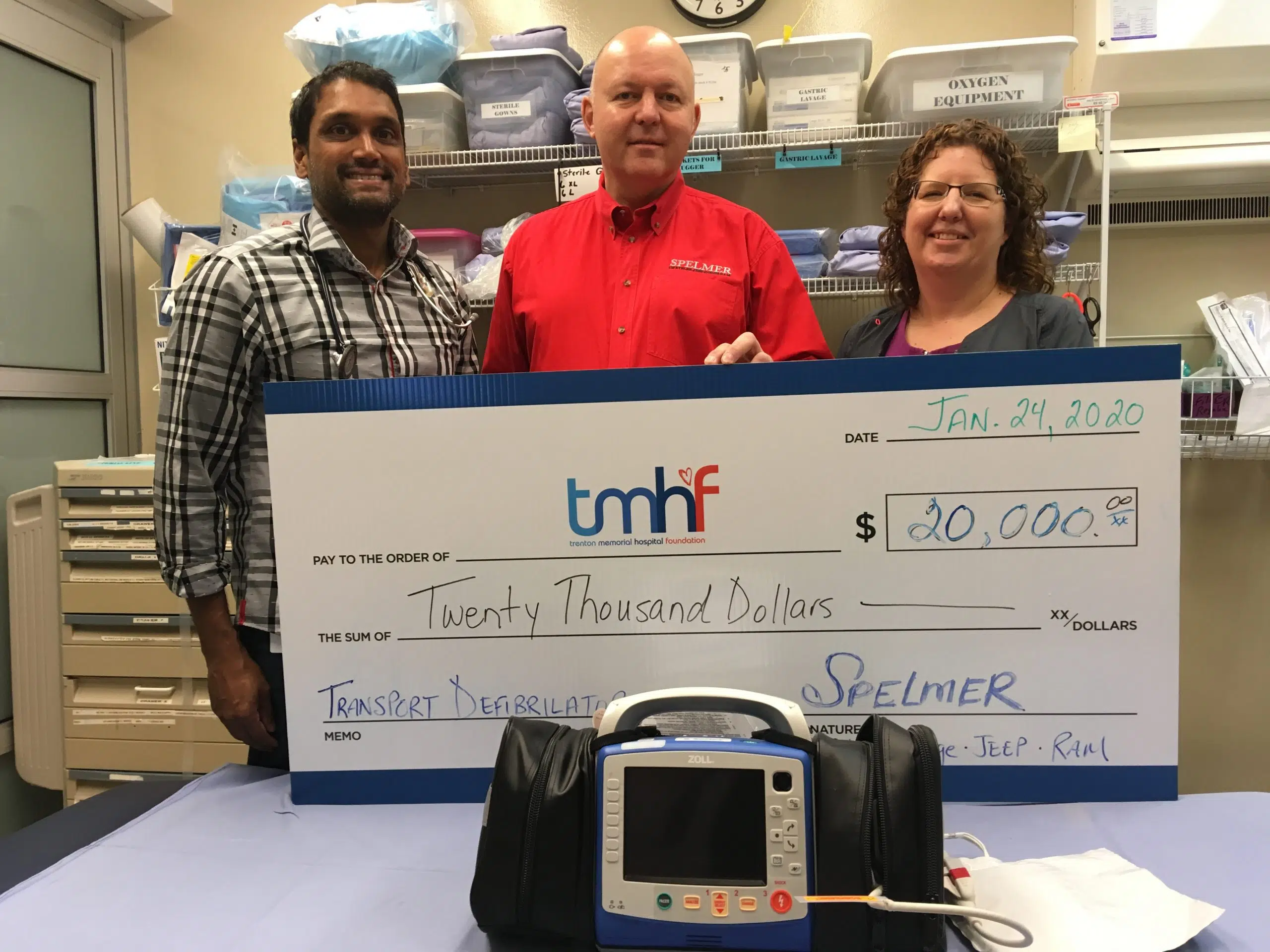 Spelmer gives back to TMHF