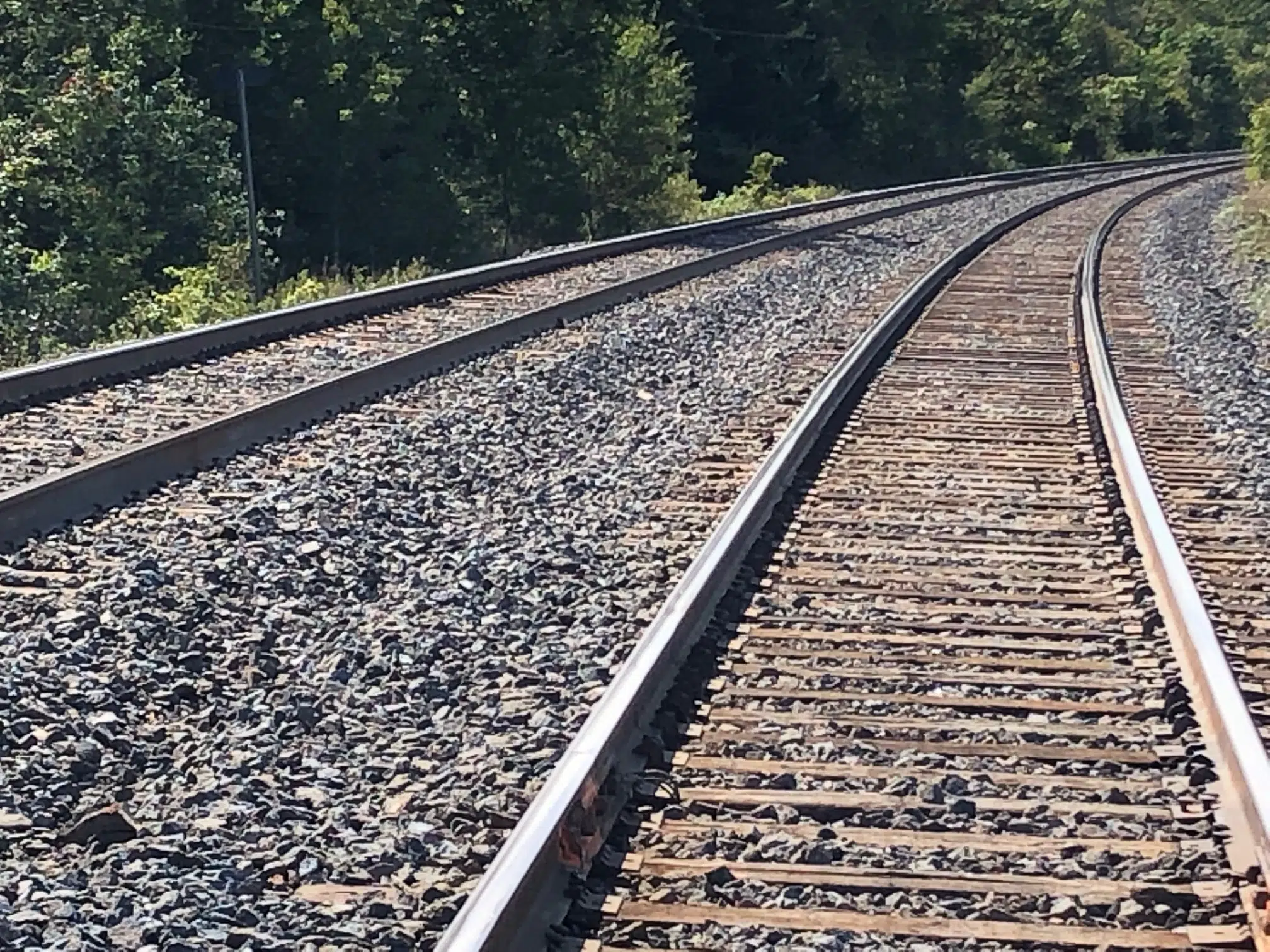 Train collides with truck on Melrose Road