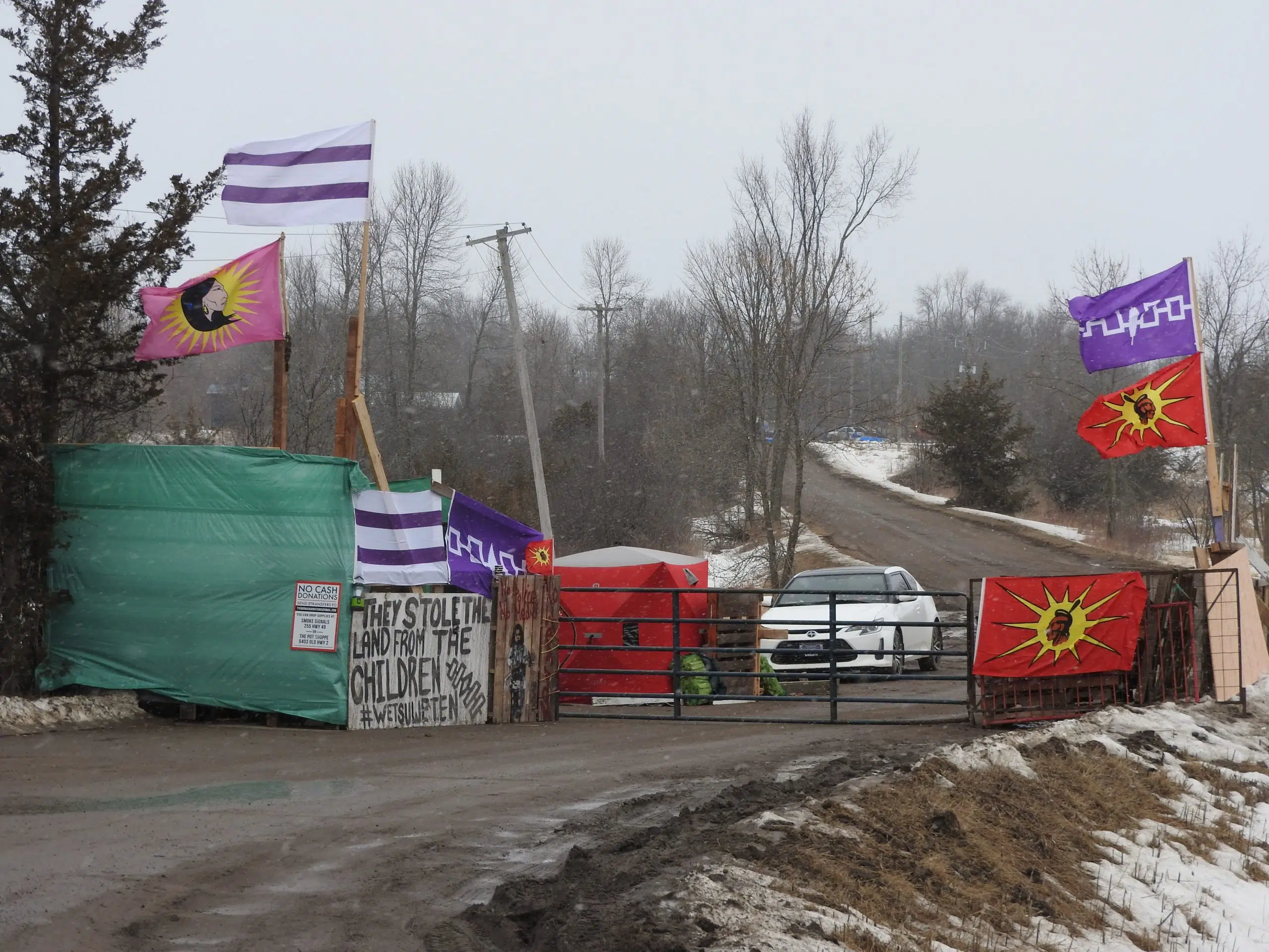 PHOTOS: Tyendinaga demonstrations February 25 